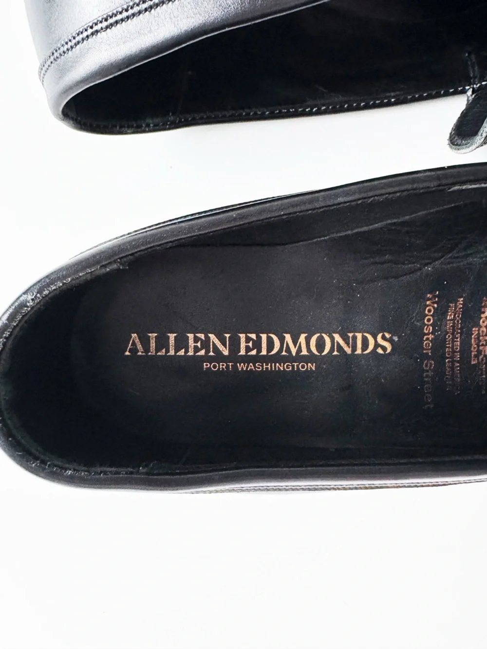 Allen Edmonds Wooster Street Black Leather Loafer | 11.5